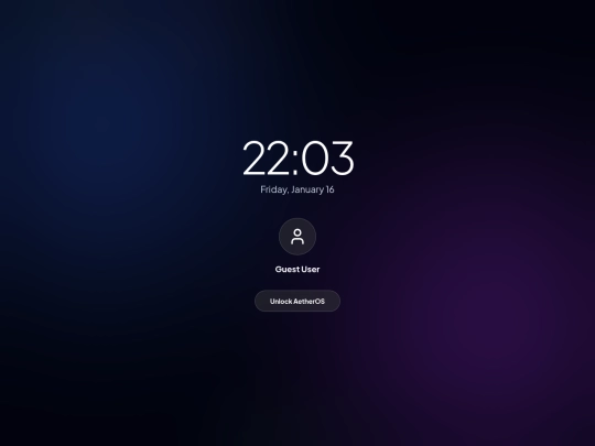 Aether screenshot
