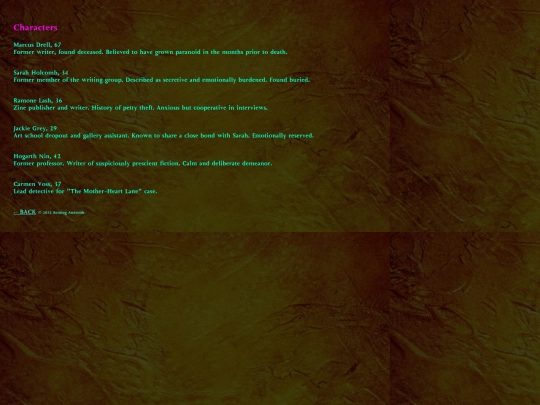 characters screenshot