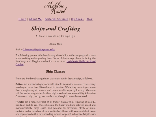 posts/2026-07-06-Pirates-04-Ships-and-Crafting screenshot