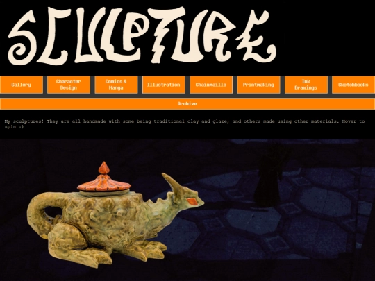 sculpture screenshot