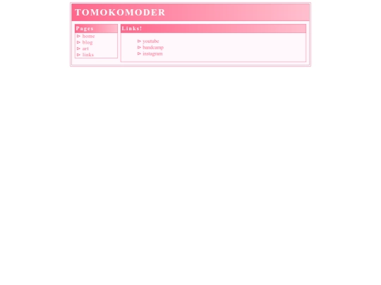 links screenshot