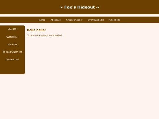 aboutme screenshot