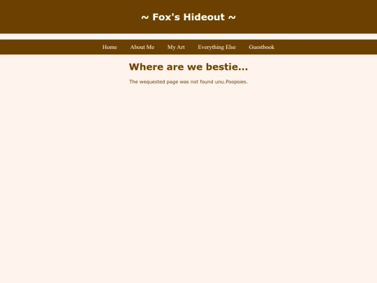 not_found screenshot
