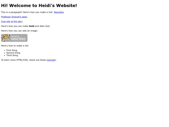 index screenshot
