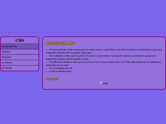 css screenshot