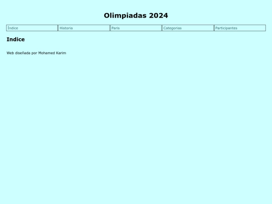 Olimpiadas/plantilla screenshot