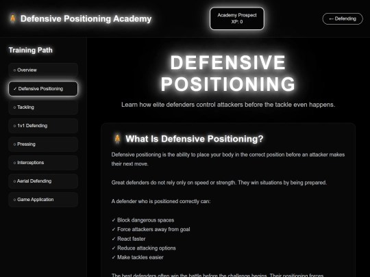 soccer/defensive-positioning screenshot