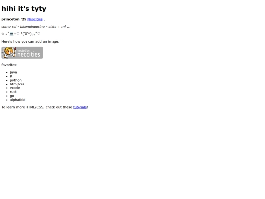 index screenshot