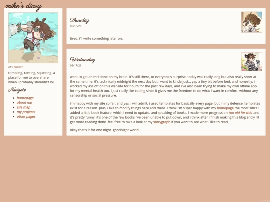 journal screenshot