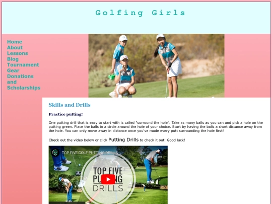 lessons screenshot