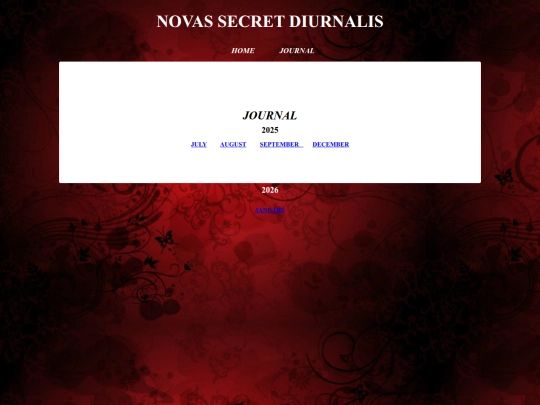 JOURNAL screenshot