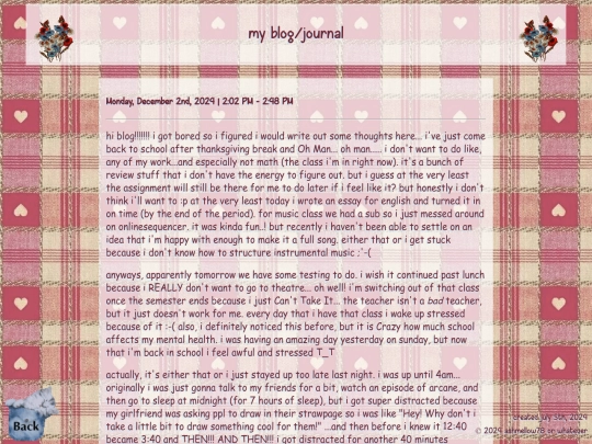 ashblog screenshot
