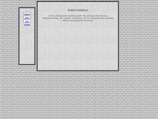 info screenshot