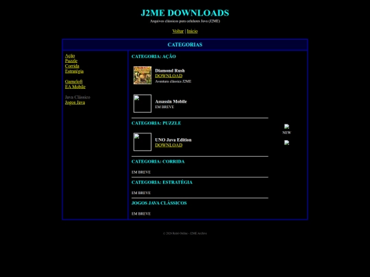 J2ME screenshot
