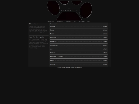 journals screenshot