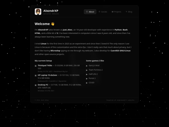 index screenshot