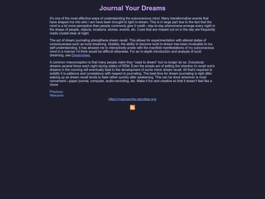 posts/journal-your-dreams screenshot